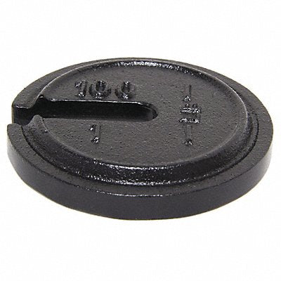 RICE LAKE WEIGHING SYSTEMS 10156 Weight Slotted 100x1lb Cast Iron Class7
