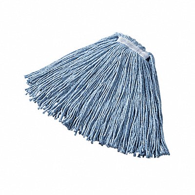 RUBBERMAID COMMERCIAL PRODUCTS FGF51600BL00 Wet Mop Blue Cotton/Synthetic PK12