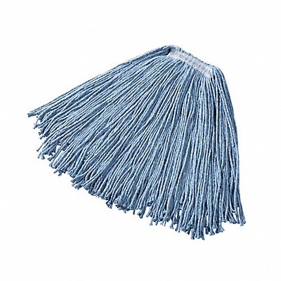 RUBBERMAID COMMERCIAL PRODUCTS FGF51700BL00 Wet Mop Blue Cotton/Synthetic PK12
