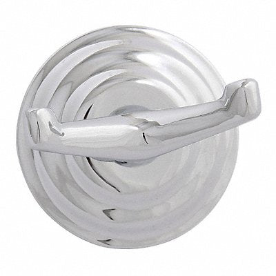 GRAINGER 46202 Bathroom Hook Zinc Polished 2 7/8 in W
