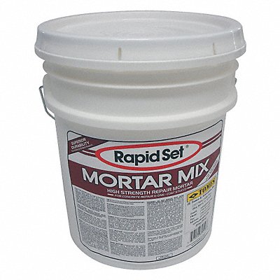 RAPID SET GRARSMM55 Mortar 55 lb Pail Grey
