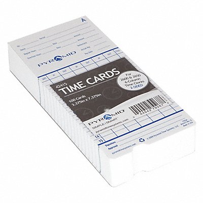 PYRAMID 42415 Time Card PK100