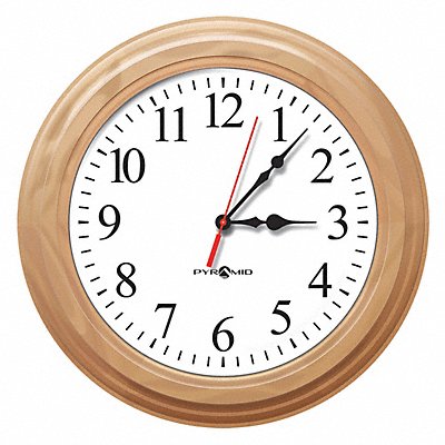 PYRAMID S9A6AUGBBO Wall Clock Analog Battery