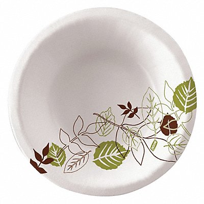 DIXIE SXB12WS Disposable Bowl 12 oz 6 in Dia PK500