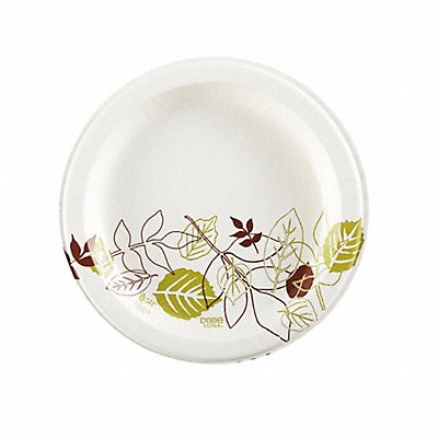 DIXIE SXP10PATH Disp Paper Plate 10 1/8 in Multi PK500
