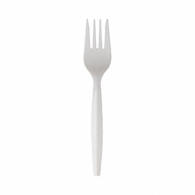 DIXIE FMP23C Disposable Fork White Dixie Med PK1000