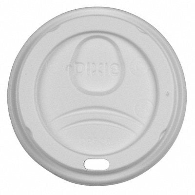 DIXIE D9538 Disp Hot Cup Lid 8 oz WH PK1000
