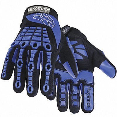 HEXARMOR 4024L9 Mechanics Gloves L/9 9-1/2 PR