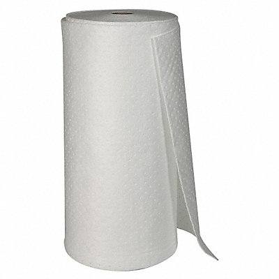BRADY SPC ABSORBENTS SPC150 Absorbent Roll Oil-Based Liquids White