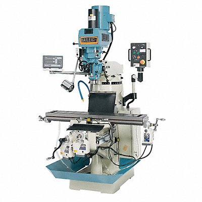 BAILEIGH INDUSTRIAL VM9493 Knee/Column Milling Machine 3ph 220V
