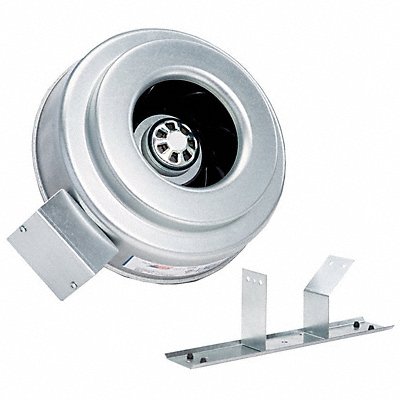 FANTECH 56002 Steel 13 D 15.3 H 5.9 W Inline Duct Fan