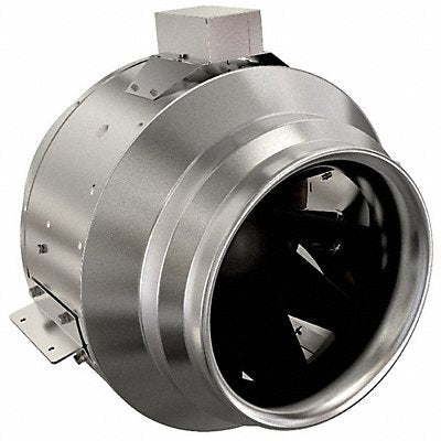 FANTECH 498332 Steel 18 D 17.3 H 17.9 W Inline Duct Fan