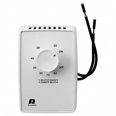 FANTECH 56346 Dehumidistat 20-80% 120V AC SPST