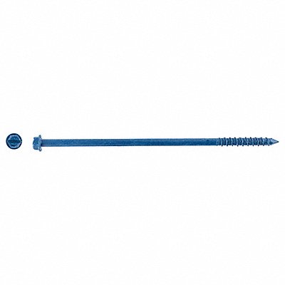 RED HEAD 3205407 ConcScrw HexHead S 1/4 D 6 L PK100