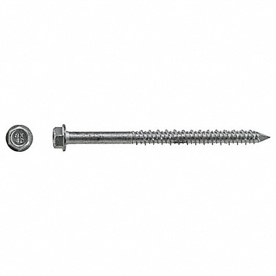 RED HEAD 3371907 ConcScrw HexWashr SS 1/4 D 3-1/4 L PK100