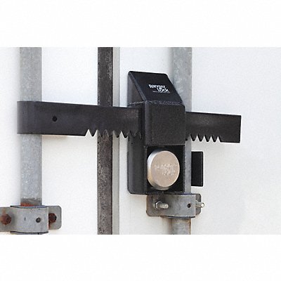 RANGER LOCK RDPOHP Padlock Guard 15 in Hardened Steel Black