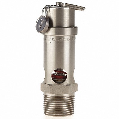 CONRADER SRV53034VSS300 Safety Valve Soft Seat 3/4In 300 PSI SS