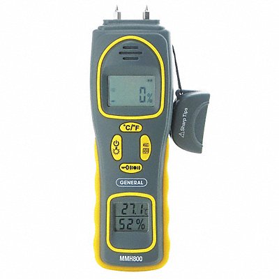 GENERAL MMH800 Moisture Meter Pin/Pinless Depth
