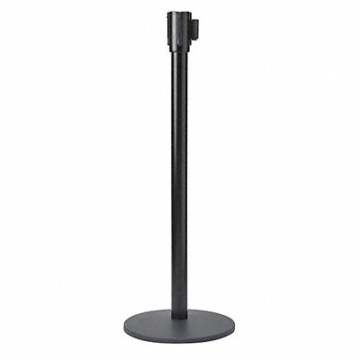 BRADY 80127 Barrier Post with Belt 6-1/2 ft L