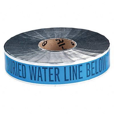GRAINGER 91603 Undrgrnd Mrkng Tape Blue 1 000 ft L 2 in