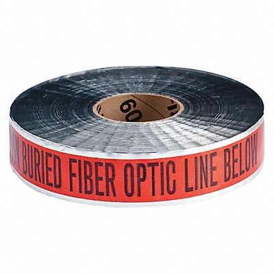 GRAINGER 91606 Undrgrnd Mrkng Tape Ornge 1000 ft L 2 in
