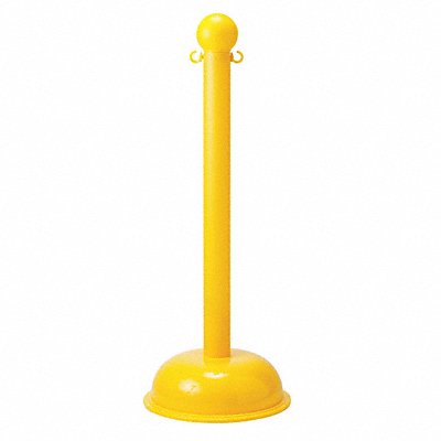 GRAINGER 92121 Barrier Post 41 in H Yellow PK6