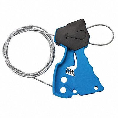 BRADY 45191 Grip-Cinching Cable Lockout 6 ft L