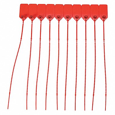 BRADY 95150 Pull-Tight Seals Red Unfinished PK100