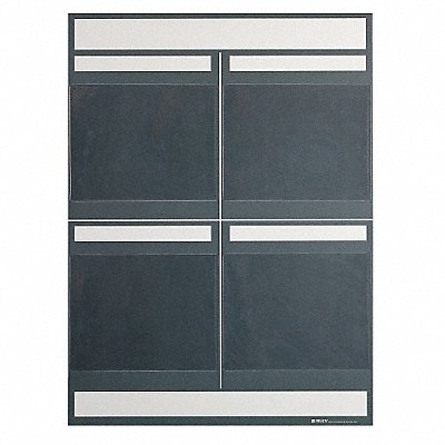 BRADY 114612 LEAN METRIC BOARD 25INX34.25INGREY