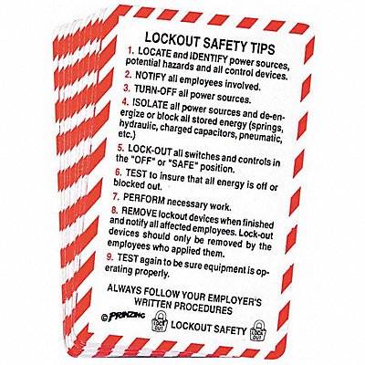 BRADY LOSC13 Lockout Training Materials English PK10