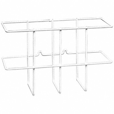 BRADY 2014W Binder Holder 14 in W PVC Coated Steel