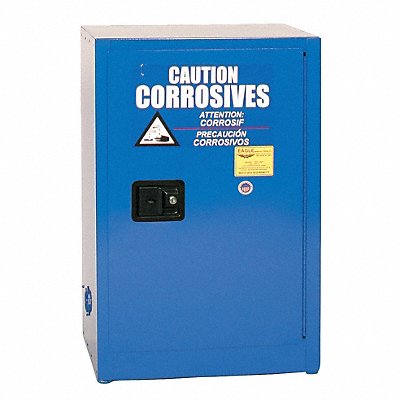 EAGLE CRA1925X Corrosive Safety Cabinet Manual Blue