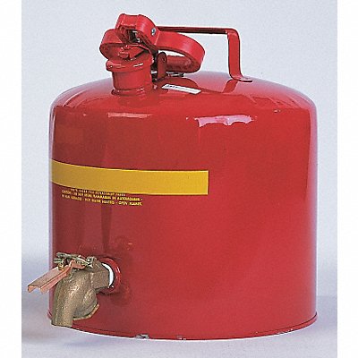 EAGLE 1417 Type I Faucet Safety Can 5 gal Red