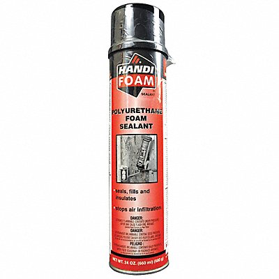 HANDI-FOAM P30107G Spray Foam Sealant 24 oz Cream PK12