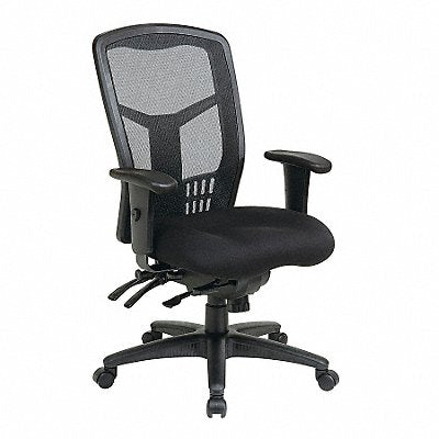 OFFICE STAR 9289230 Desk Chair Fabric Coal 18 to 22 Seat Ht