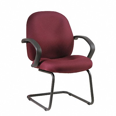 OFFICE STAR EX2655227 Work Smart Visitor Chair Fabric Burgundy