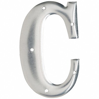 BRADY 1600C Letter Aluminum Roman 3 in H C PK10