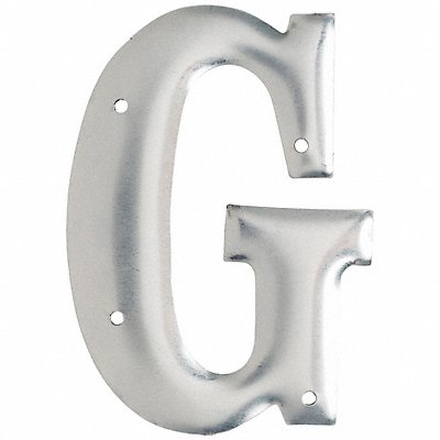 BRADY 1600G Letter Aluminum Roman 3 in H G PK10