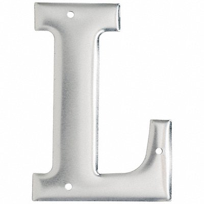 BRADY 1600L Letter Aluminum Roman 3 in H L PK10
