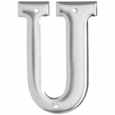 BRADY 1600U Letter Aluminum Roman 3 in H U PK10
