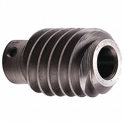 BOSTON GEAR LTHB1 Worm 32DP 14.5PA .438PD Steel/Unhardened