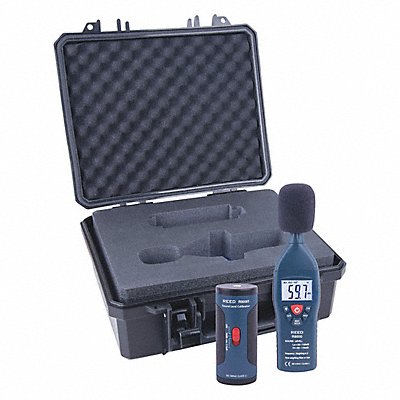 REED INSTRUMENTS R8050KIT Sound Level Meter and Calibrator Kit