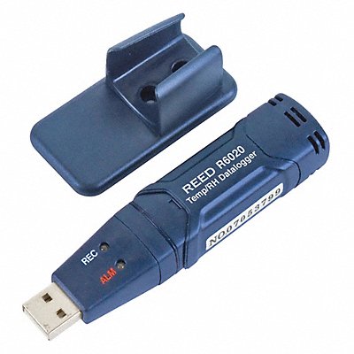 REED INSTRUMENTS R6020 USB Data Logger Temp and Humidity