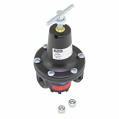 WATTS R11904C Air Regulator 1/2 0 to 125 psi