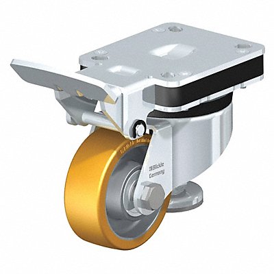BLICKLE HRLKALTH80K Swivel Plate Castor PU 3-1/8 Truck Lock
