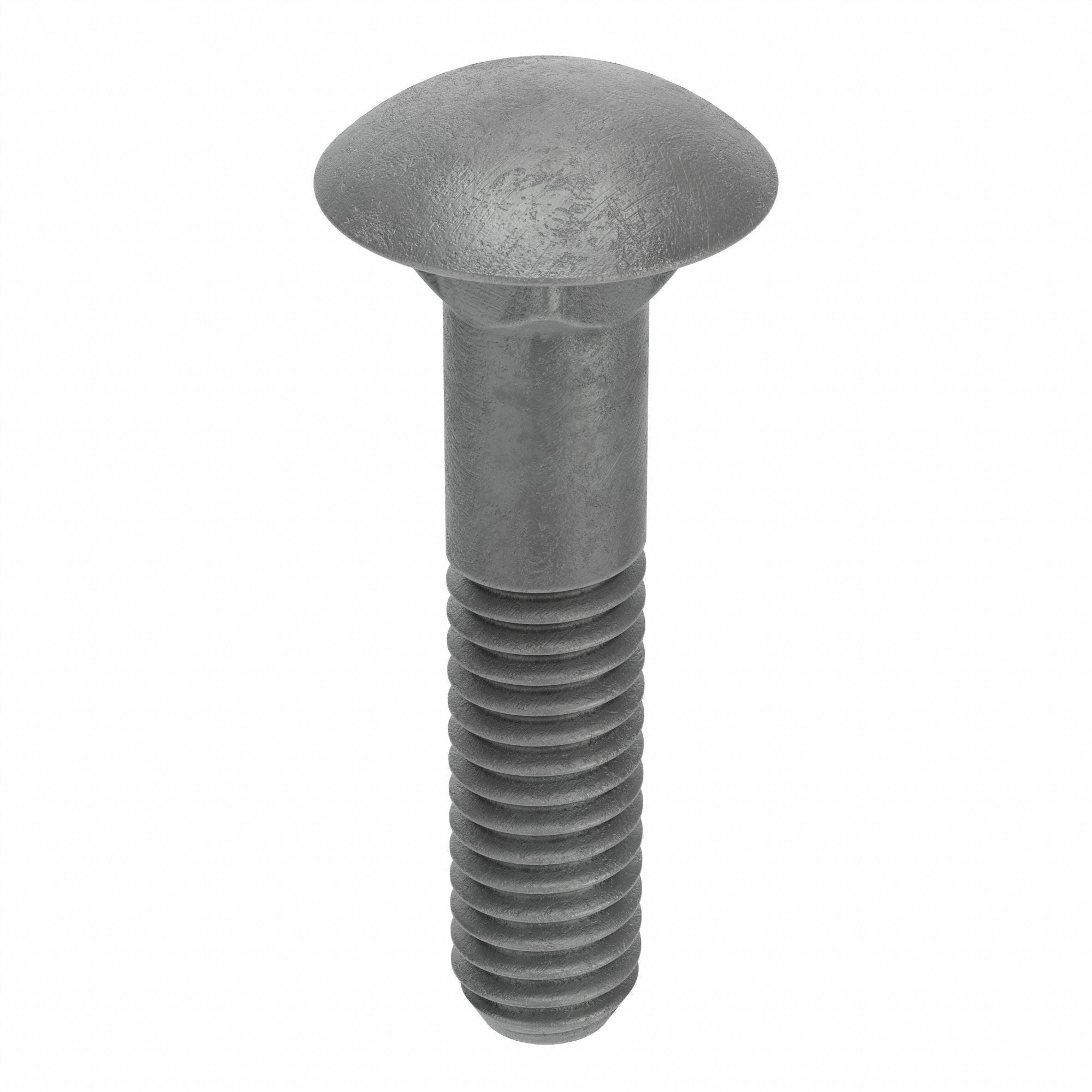 GRAINGER U083070250150 Carriage Bolt Stl HDGlv 1 1/2in Sqr PK100