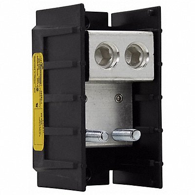 BUSSMANN 165412 Power Distribution Block Al/Cu 600V AC/DC
