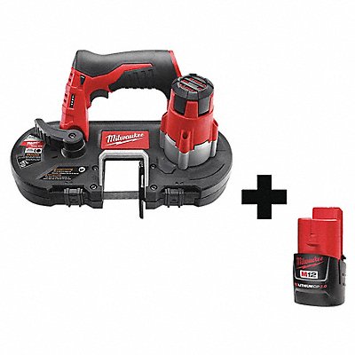 MILWAUKEE 24292000000000 Portable Band Saw 27 Blade L 12VDC