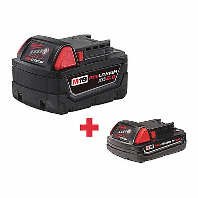MILWAUKEE 4.85918504811182E+15 Battery Pack (2) 1.5 Ah Li-Ion