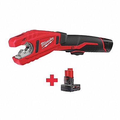 MILWAUKEE 24712100000000 Cordless Tube Cutter Kit 2 Batteries